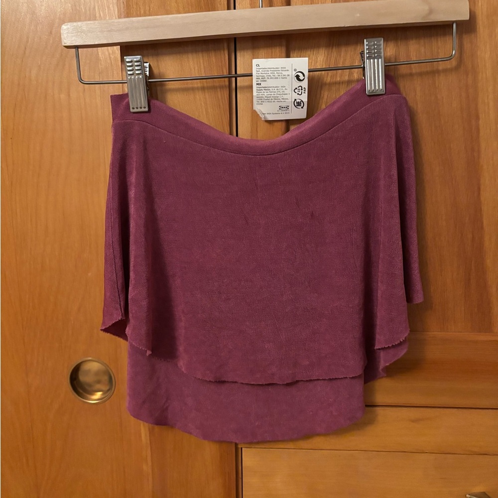 dark pink bullet pointe skirt XS